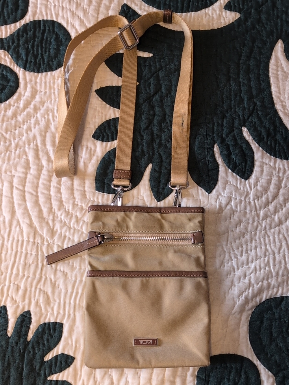 Authentic Tumi Crossbody Organizer
